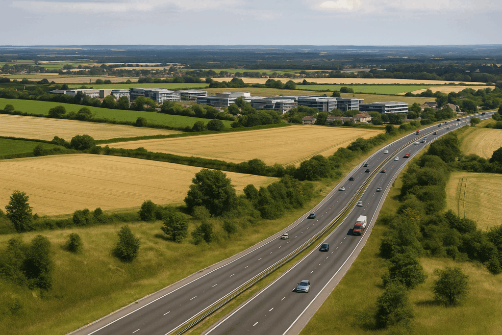 Oxford-Cambridge growth corridor